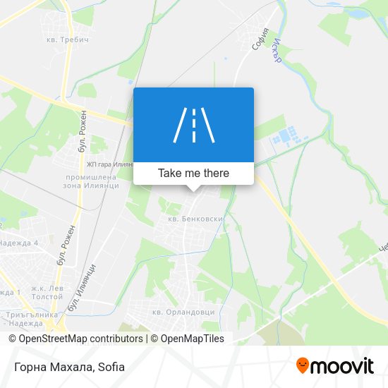 Горна Махала map