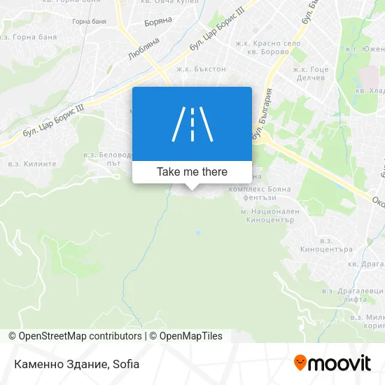 Карта Каменно Здание
