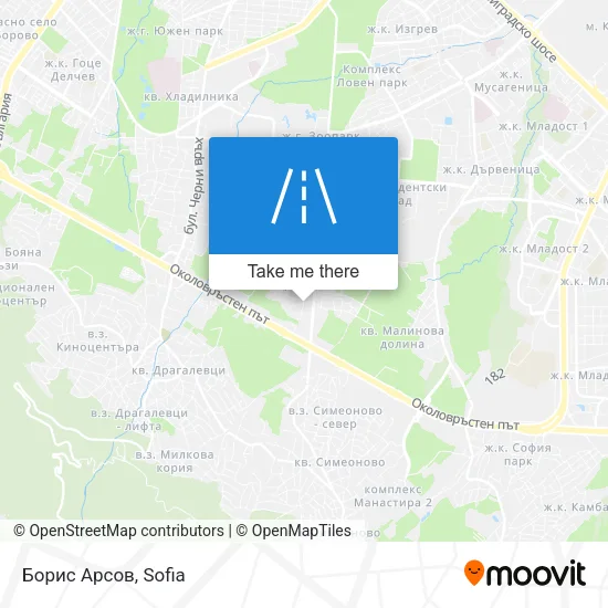 Карта Борис Арсов