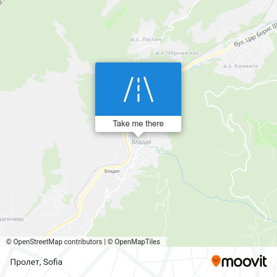 Пролет map