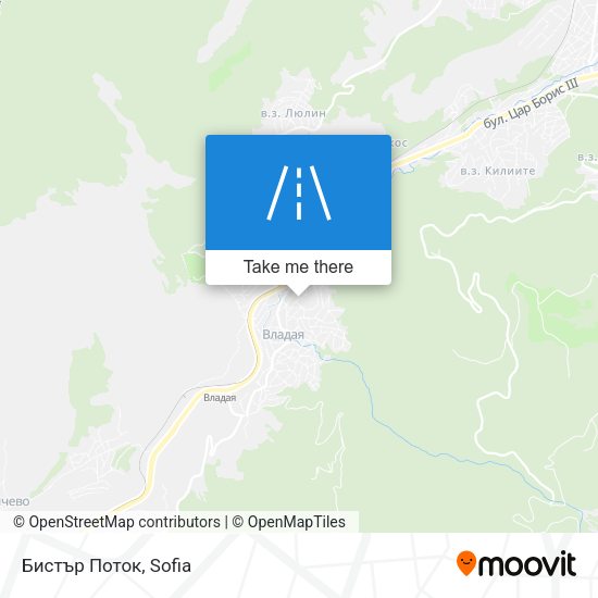 Бистър Поток map