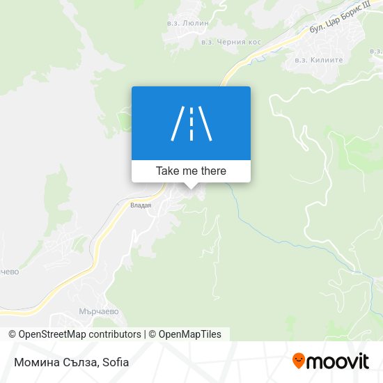 Момина Сълза map