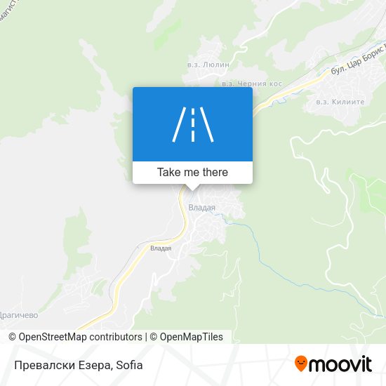Превалски Езера map