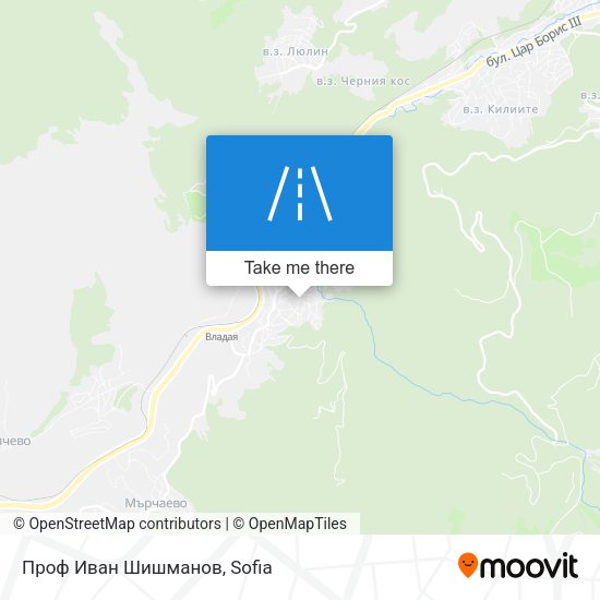 Проф Иван Шишманов map