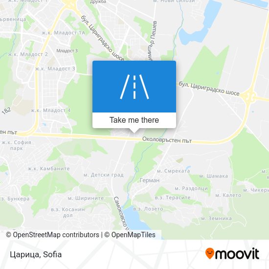 Царица map