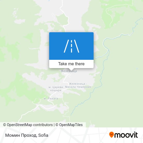 Момин Проход map