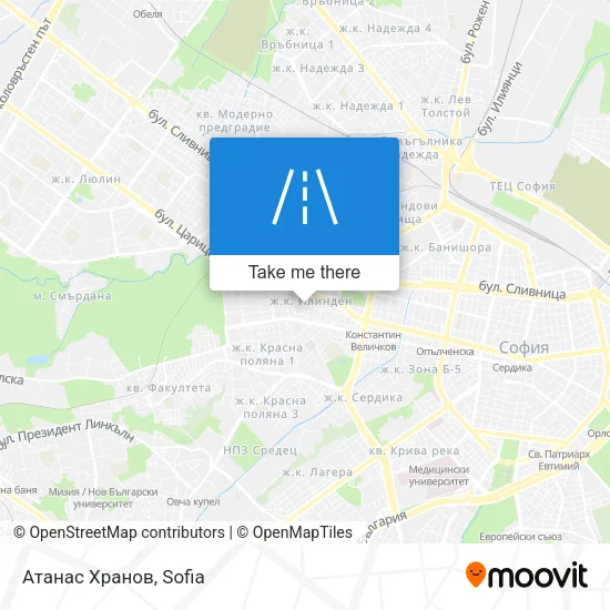 Атанас Хранов map