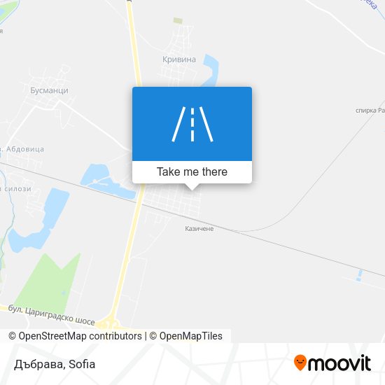 Дъбрава map