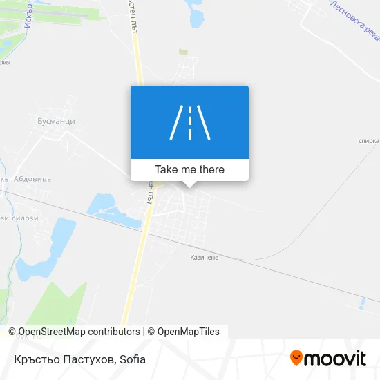 Карта Кръстьо Пастухов