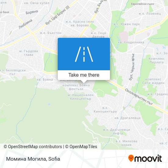 Момина Могила map