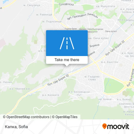 Карта Капка