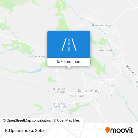 Карта К.Преславски