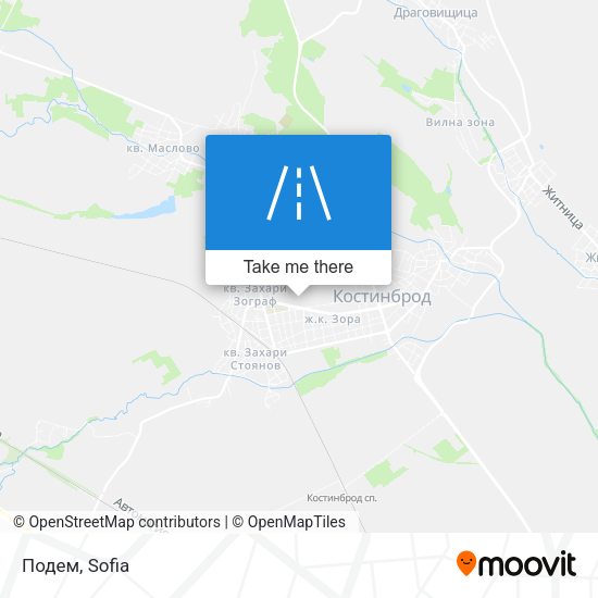 Подем map