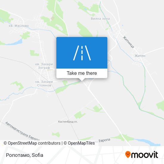 Ропотамо map