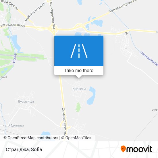 Карта Странджа