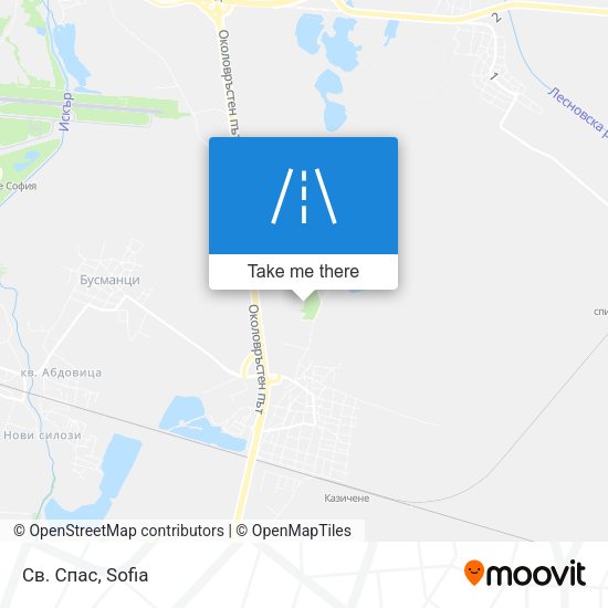 Св. Спас map