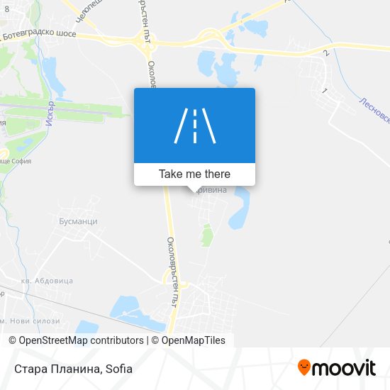 Стара Планина map