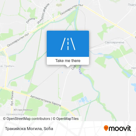 Карта Тракийска Могила