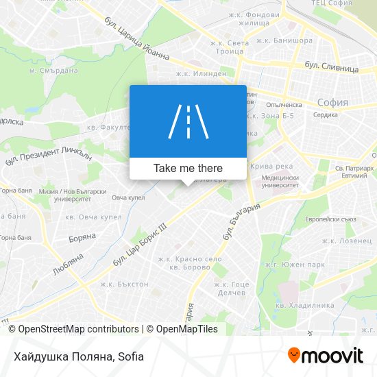Хайдушка Поляна map