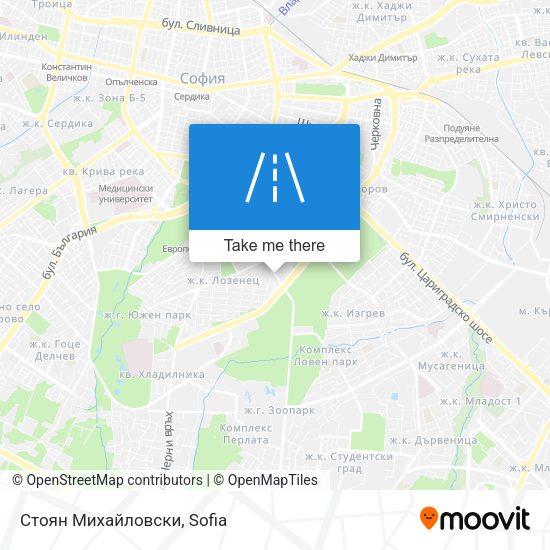 Стоян Михайловски map