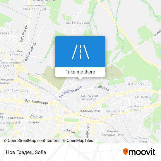 Нов Градец map