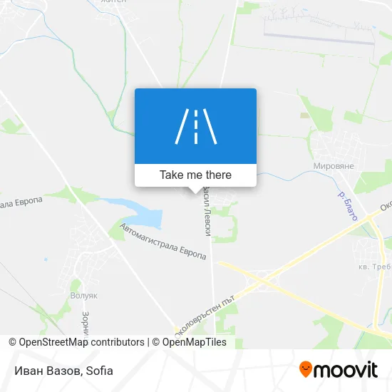 Иван Вазов map