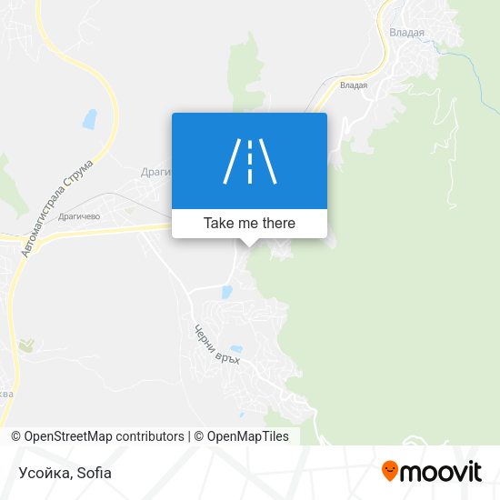 Усойка map