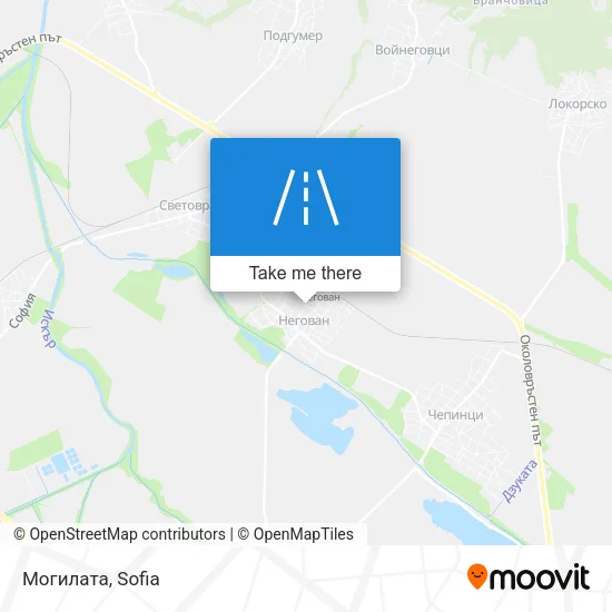 Могилата map