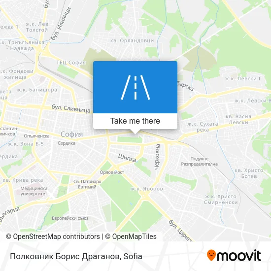 Карта Полковник Борис Драганов