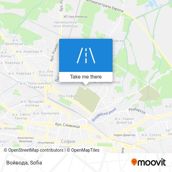 Войвода map