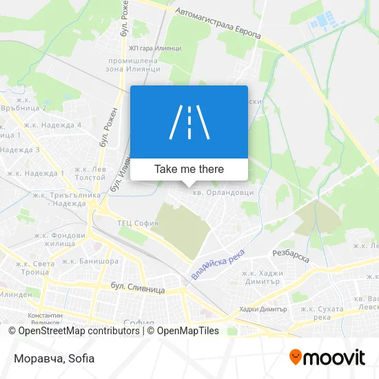 Карта Моравча
