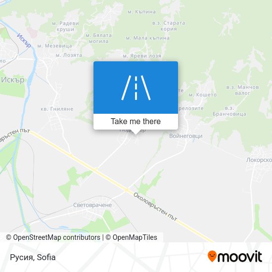 Русия map