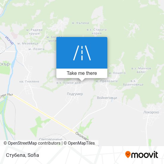 Стубела map