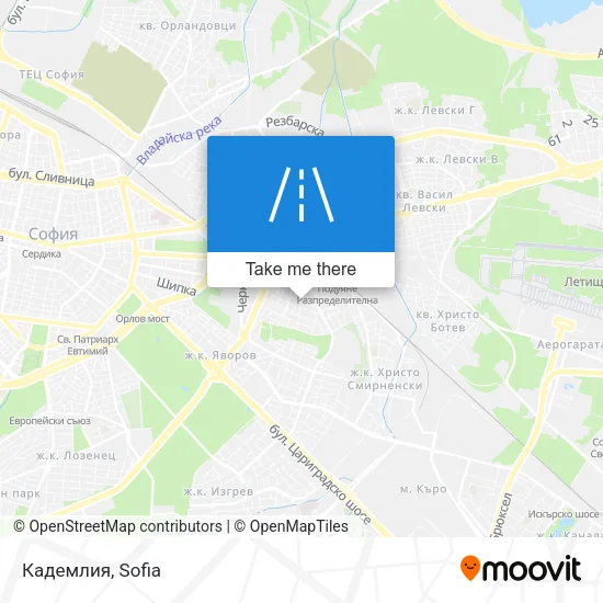 Карта Кадемлия