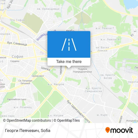 Карта Георги Пеячевич