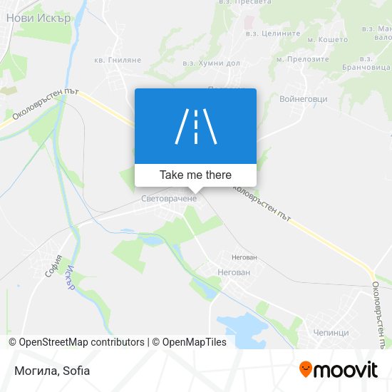 Могила map