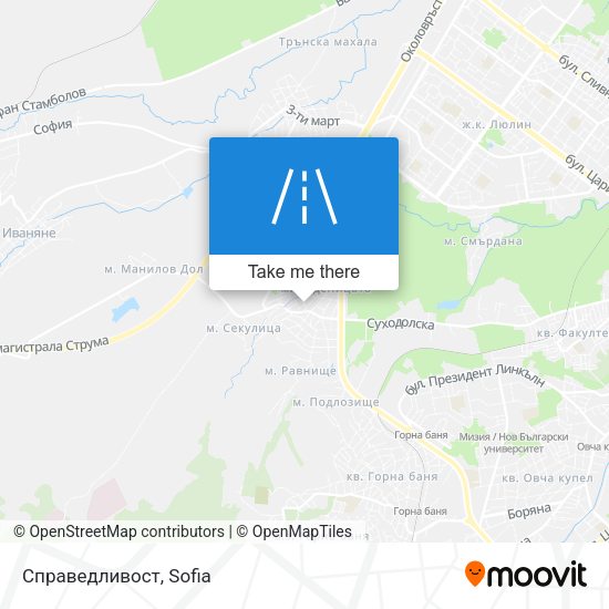 Справедливост map