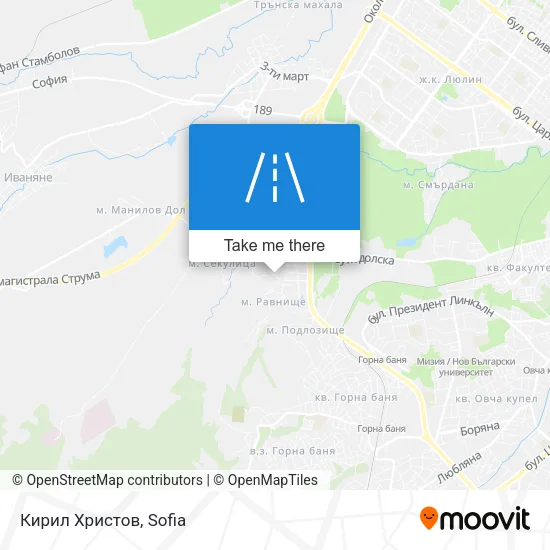 Карта Кирил Христов