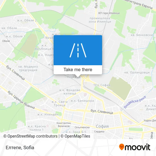 Карта Елтепе