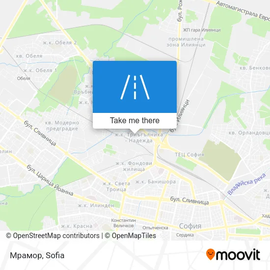 Карта Мрамор