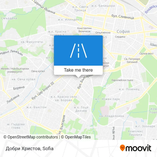 Карта Добри Христов