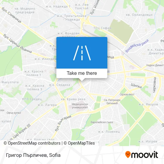Карта Григор Пърличев