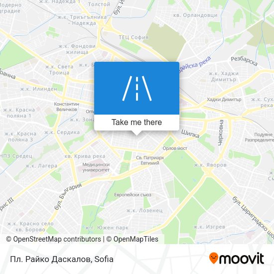 Пл. Райко Даскалов map