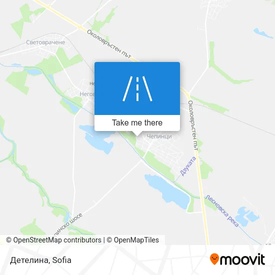 Карта Детелина
