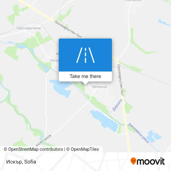 Карта Искър