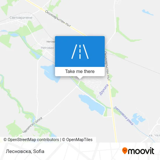 Лесновска map