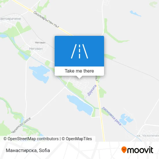 Карта Манастирска