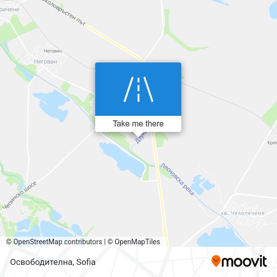 Освободителна map