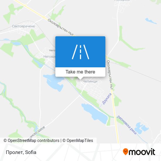 Пролет map