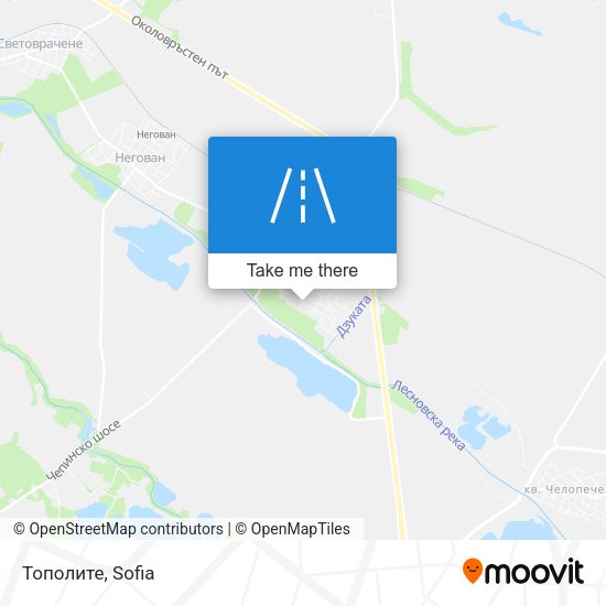 Тополите map